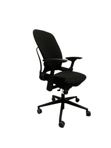 Steelcase Leap V2 Zwart, Full Option - 4D Pads, Verzenden, Bureaustoel