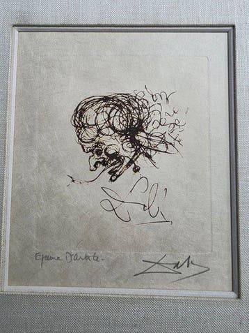 Salvador Dali (1904-1989) - Devil - series Symbols