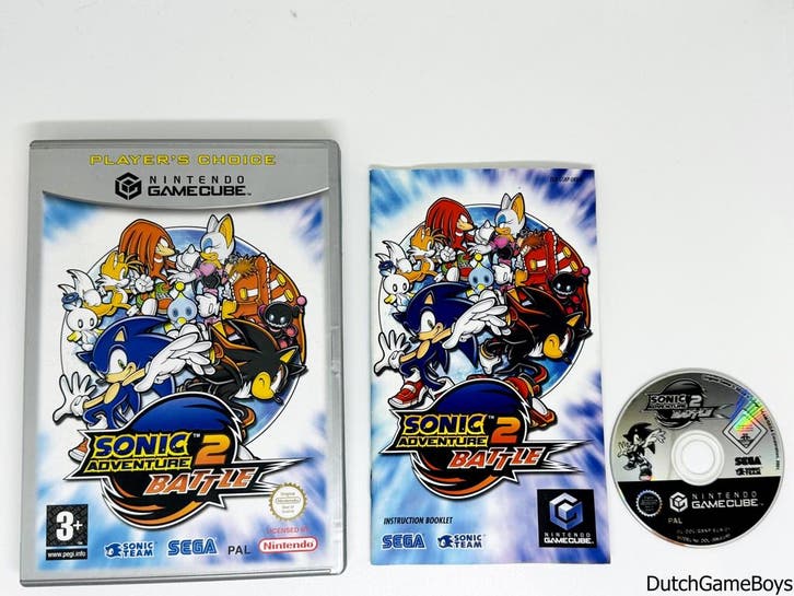 Nintendo Gamecube - Sonic Adventure Battle 2 - Players Choi, Games en Spelcomputers, Games | Nintendo GameCube, Gebruikt, Verzenden