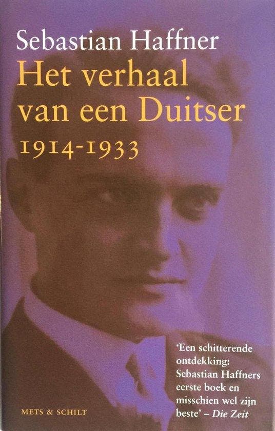 Verhaal Van Een Duitser 1914 1933 - Haffner, Livres, Langue | Allemand, Envoi
