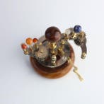 Luxe orrery zonne-stelselmodel met Zon, Aarde, Mars en manen