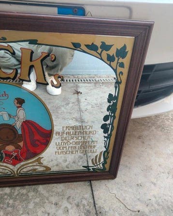 pik design - Miroir - Verre, Bois