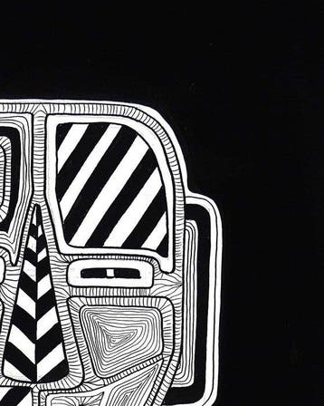 The Big Fat Boy (XX) - The Man in Black | Original Ink