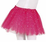 Fuchsia Tutu Sterren 30cm, Verzenden, Nieuw