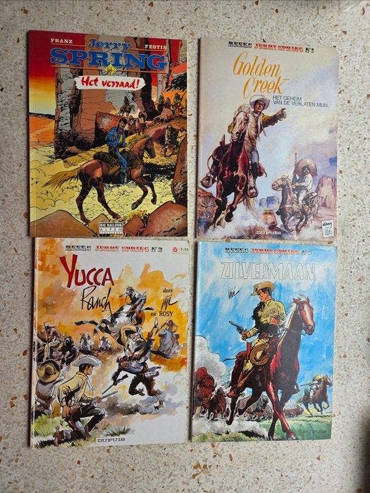 Jerry Spring - 1 t/m 19+het verraad - 20 Album - Eerste, Livres, BD