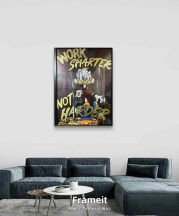 Xavier Van Walsem (1980) - Scrooge mcduck work smarter not