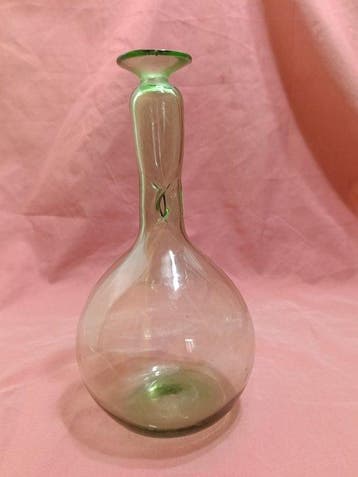 Vetrerie di Empoli - Décanteur (2) - Verre - caraffungile et, Antiquités & Art
