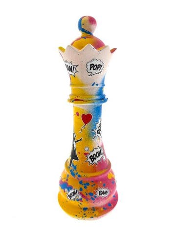 Koen Betjes (1992) - Queen Chess Street Piece (Banksy