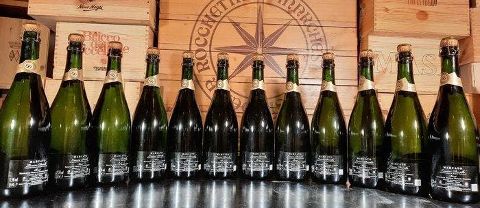 Marcato, Lessini Durello 60 mesi Brut - Veneto - 12 Flessen, Collections, Vins