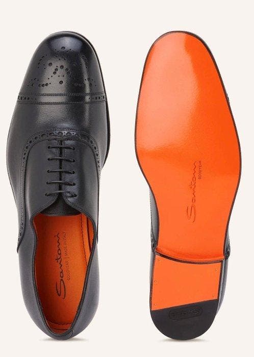 Santoni - Chaussures à lacets - Taille : EU 43 - Vintage -, Vêtements | Hommes, Chaussures