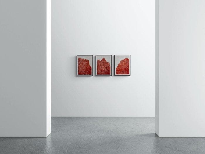 N. Magro -  Majorcan Trilogy  ( triptych ), Antiek en Kunst, Kunst | Designobjecten