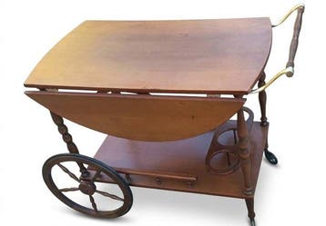 Serveerwagen - Hout - Carrello BAR, Nieuw