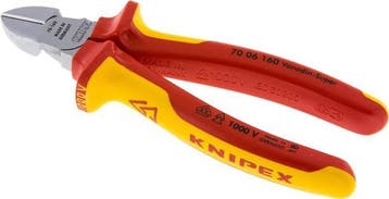 Knipex Zijkniptang 160mm VDE Getest Tot 1000V, Verzenden, Nieuw