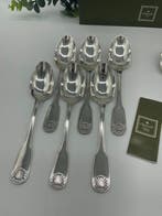 Christofle - Lepel - Set van 6 koffielepels, model Vendôme /