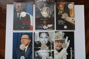 Frankrijk. 10 Euro 2019/2025 (6 coins) (Zonder minimumprijs)