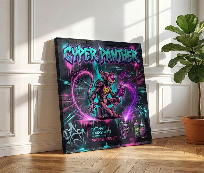 VANDAL - CYBER PANTHER, Antiek en Kunst, Kunst | Designobjecten