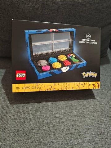 Lego Set - 40892 - Pokémon - Kanto Badge Lego