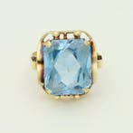 Ring - 14 karaat Geel goud - Spinel., Nieuw