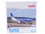 Schaal 1:500 Herpa 508490 mbmi - british midland Airbus A..., Ophalen of Verzenden
