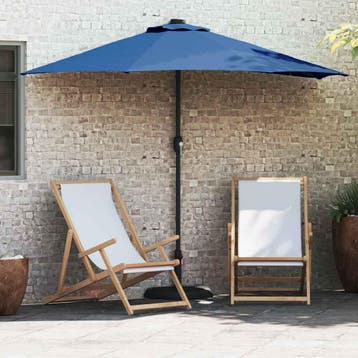vidaXL Tuinparasol 294 x 150 x 224 cm Polyester en Staal, Verzenden, Nieuw