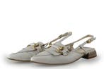 Manfield Slingbacks in maat 38 Wit, Kleding | Dames, Schoenen, Verzenden, Wit, Manfield, Gedragen