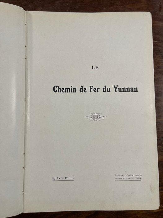 Société de Construction de Chemins de Fer Indo-Chinois - Le, Antiquités & Art, Antiquités | Livres & Manuscrits