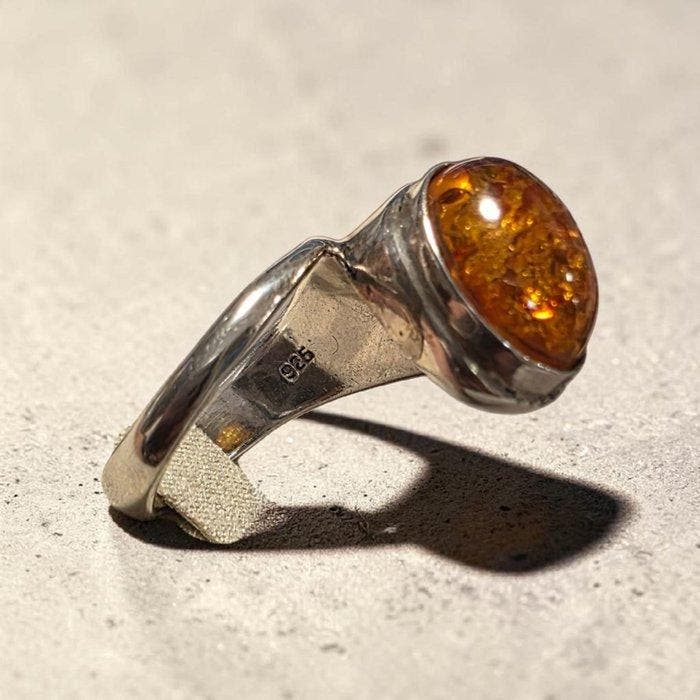 Zilver - Ring, Collections, Minéraux & Fossiles
