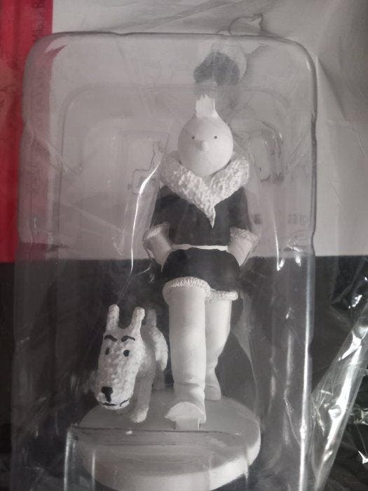 Figurine Moulinsart - Tintin Aviateur Noir/Blanc (Soviets), Boeken, Strips | Comics