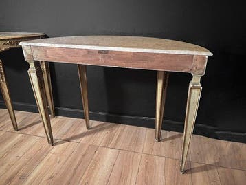 Wandtafel (2) - Hout, Marmer