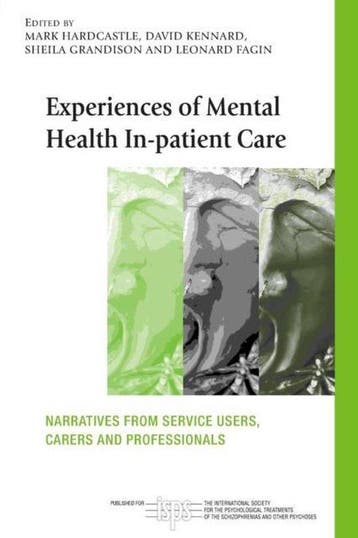 Experiencs Of Ment Health In-Patnt C 9780415410823, Verzenden, Mark Hardcastle