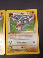 Pokémon - 2 Card - Aerodactyl First edition - WOTC - Fossil, Hobby en Vrije tijd, Verzamelkaartspellen | Pokémon, Nieuw