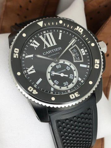 Cartier - Calibre de Cartier Diver Automatic - WSCA0006 -, Handtassen en Accessoires, Horloges | Heren, Nieuw