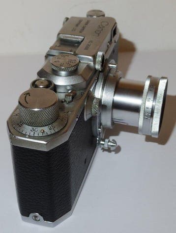 Canon S-II - rare Leica copy - 1947 - Canon 3.5/50mm - NO, Audio, Tv en Foto, Fotocamera's Analoog, Nieuw