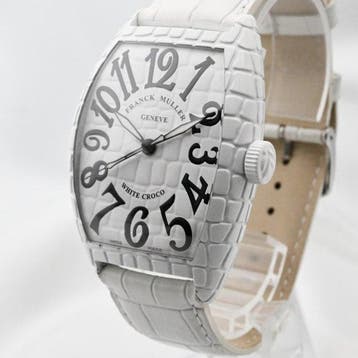 Franck Muller - Cintrée Curvex - 8880SCWHTCRO - Heren -, Nieuw