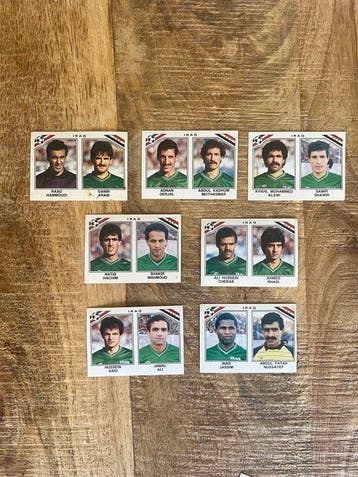 Panini World Cup Mexico 86 Grupo B - 40 Sticker - Good (GD)