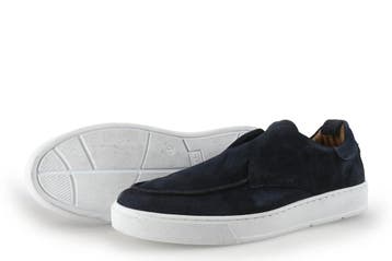 Manfield Loafers in maat 44 Blauw, Kleding | Heren, Schoenen, Loafers, Manfield, Zo goed als nieuw, Verzenden