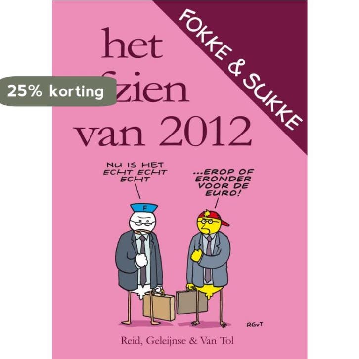 Het afzien van 2012 / Fokke & Sukke 9789078753490 Reid, Livres, BD, Envoi