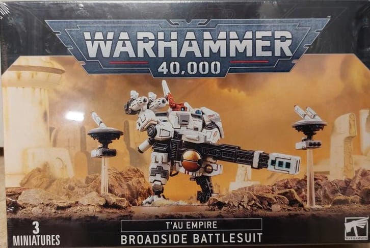Tau Empire XV88 Broadside Battlesuit (Warhammer nieuw), Hobby en Vrije tijd, Wargaming, Ophalen of Verzenden