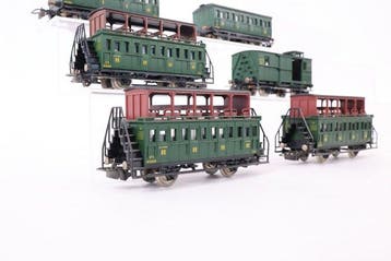 Jouef H0 - Modeltrein personenwagen (6) - Zes, Nieuw