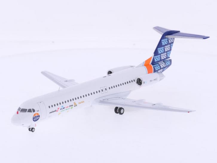 Schaal 1:200 JC Wings DT2303 Fokker 100 House Color Airl..., Hobby & Loisirs créatifs, Modélisme | Avions & Hélicoptères, Enlèvement ou Envoi