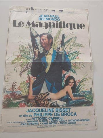Belmondo - films divers - Jean-Paul Belmondo poster, Nieuw