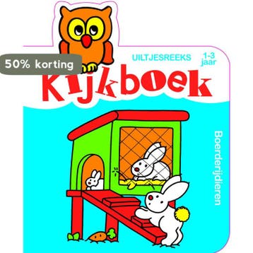 Uiltjesreeks: kijkboek boerderijdieren (1-3 jaar) /, Boeken, Verzenden, Gelezen