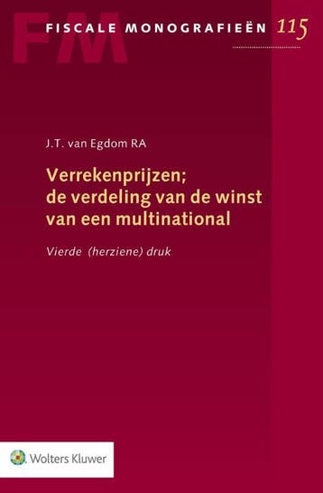 Verrekenprijzen; de verdeling van de winst van een, Verzenden, Gelezen, J.T. van Egdom