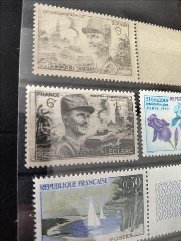 France - Un très bon lot de variétés sur timbres français, Gestempeld