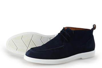 Manfield Veterboots in maat 42 Blauw, Kleding | Heren, Manfield, Boots, Zo goed als nieuw, Verzenden