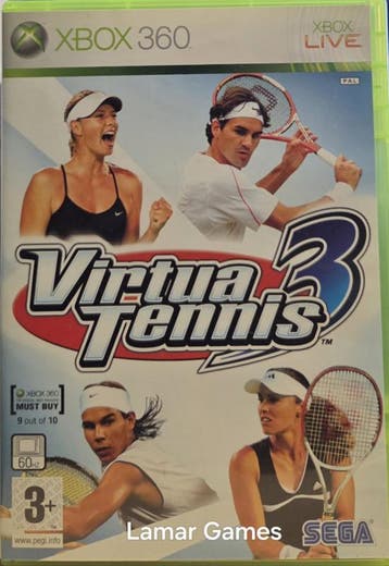 Virtua Tennis 3 (xbox 360 used game), Ophalen of Verzenden