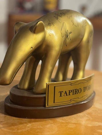 The Golden Tapir (Tapiro DOro) - Original Italian Award