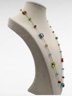 24 carats - verre de Murano, Or jaune - Collier - collier