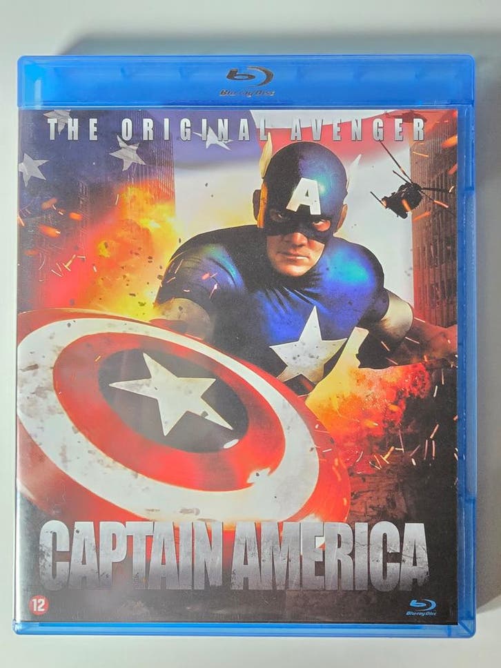 CAPTAIN AMERICA THE ORIGINAL AVENGER (BLURAY), Cd's en Dvd's, Blu-ray, Gebruikt