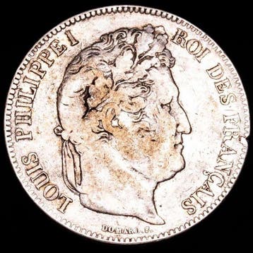 Frankrijk. Louis Philippe I. 5 Francs 1834-K, Bordeaux